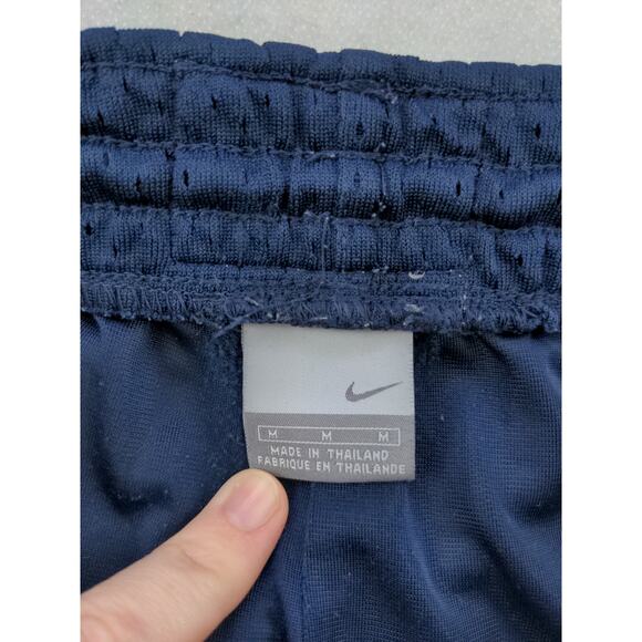 Mens Nike Mesh Athletic Shorts Size M Blue Embroidered Swoosh - Picture 8 of 12